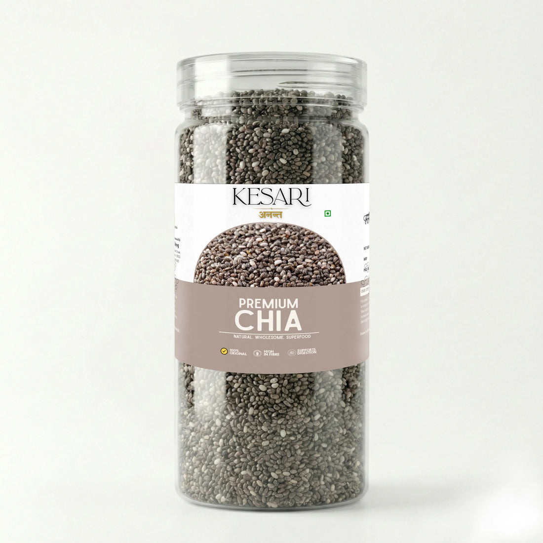 Kesari chia seeds in a bowl, a guide to chia seeds benefits