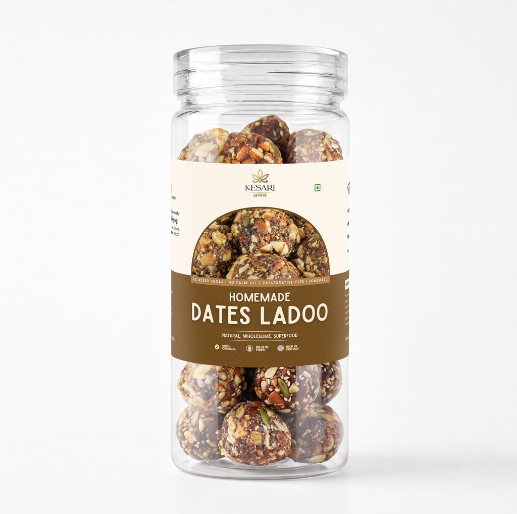 Homemade Dates Laddoo (Sugar Free)