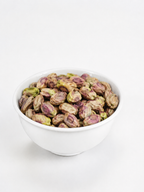 Kesari Ananta Unsalted Pistachio Kernels (Giri) in a bowl