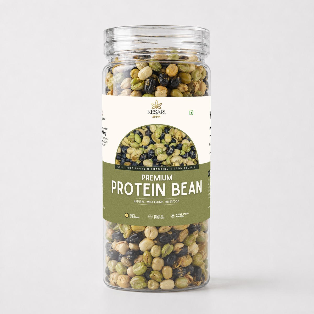 Kesari Ananta Crunchy Roasted Protein Bean jar pack